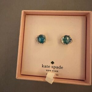 New Kate Spade Blue Stud Earrings
